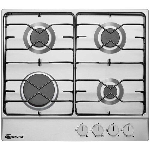 Газовая варочная панель KUCHENCHEF KHG610X независимая нержавеющая сталь 1412700₽