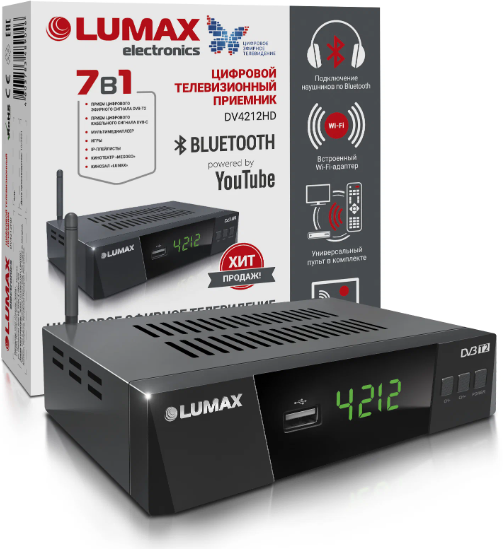 TV-тюнер LUMAX DV-4212HD