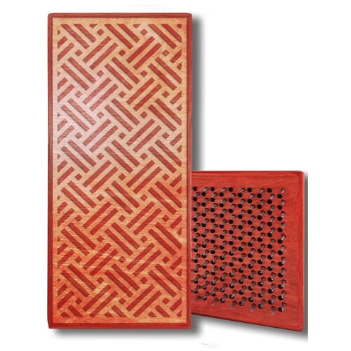 фото Доска садху с динамическими гвоздями, мозаика - 22 шаг 10мм красная goodwood