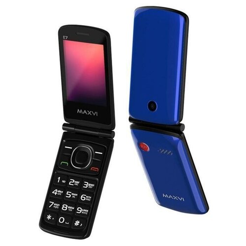Мобильный телефон MAXVI E7 Blue 199000₽