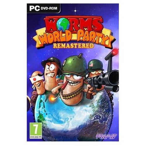 Игра Worms World Party Remastered Remastered для PC, электронный ключ worms world party remastered pc