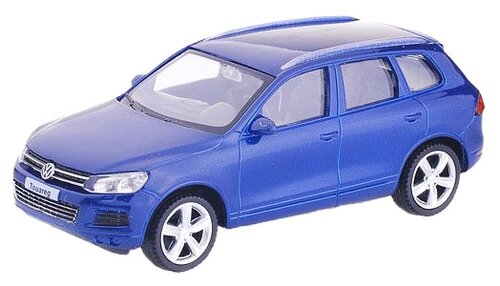 Внедорожник RMZ City Volkswagen Touareg (444014) 1:43, 10 см, синий