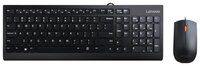 Клавиатура и мышь Lenovo 300 Combo GX30M39635 Black USB