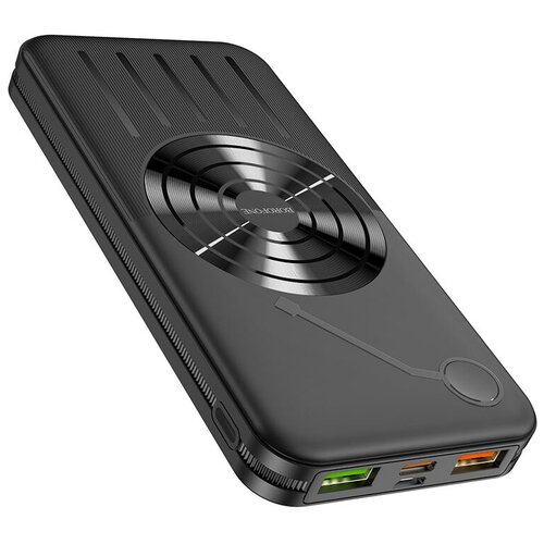 Внешний аккумулятор BOROFONE BJ7 Prospect wireless fast беспроводная быстрая зарядка 10000mAh черный 211900₽