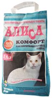 Наполнитель Алиса Комфорт для короткошерстных кошек (4.6 л)