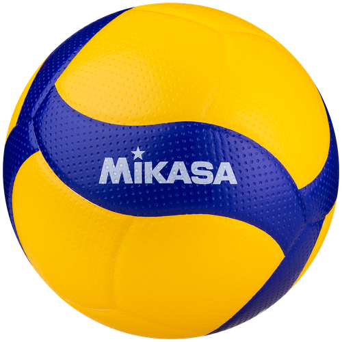 Волейбольный мяч Mikasa V300W желтый/синий волейбольный мяч mikasa vt1000w синий желтый
