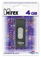 Флешка Mirex HARBOR 4GB белый