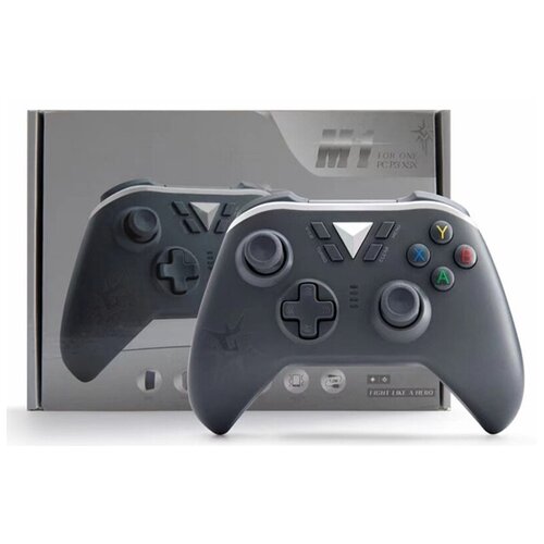 Беспроводной геймпад M-1 для Xbox Series/Xbox One/PS3/PC Серый беспроводной геймпад controller wireless n 1 2 4g black xbox one ps3 pc