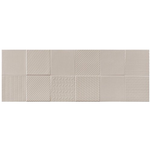 Плитка Porcelanosa Deco Studio Taupe 31.6x90 P3470898 орнамент гладкая, глянцевая изностойкая