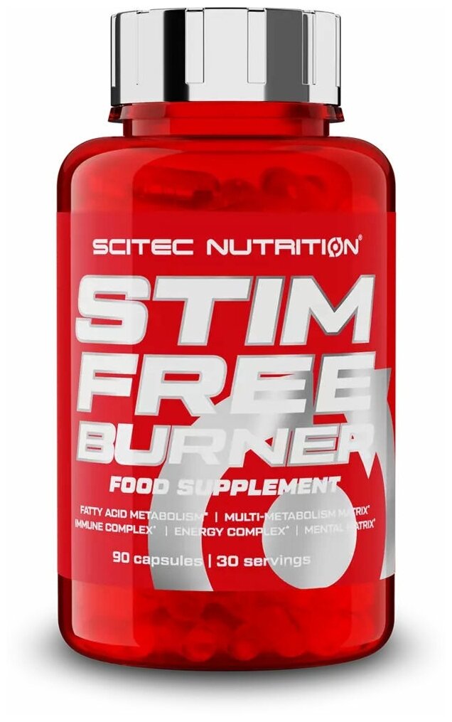Жиросжигатель Scitec Nutrition Stim Free Burner