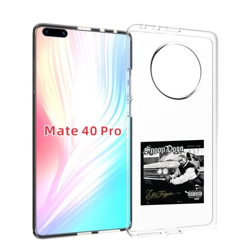 Чехол MyPads Snoop Dogg EGO TRIPPIN’ для Huawei Mate 40 Pro (NOH-NX9) задняя-панель-накладка-бампер чехол mypads snoop dogg bible of love для huawei mate 40 pro noh nx9 задняя панель накладка бампер