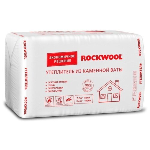 фото Каменная вата Rockwool Эконом