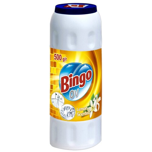 Bingo Чистящий порошок Ov с Ароматом лимона, 0.5 л