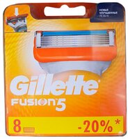 Сменные лезвия Gillette Fusion 6 шт.