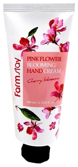 Farmstay Крем для рук Pink flower blooming Cherry blossom, 100 мл