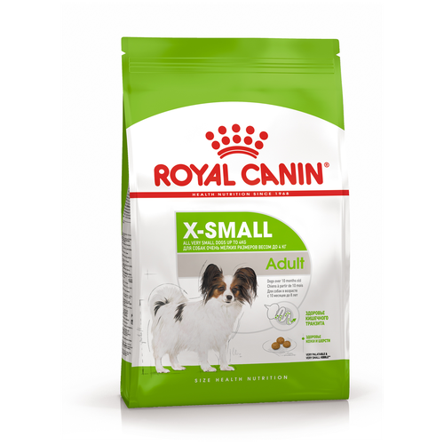 ROYAL CANIN X-Small Adult Сухой корм д/собак миниатюрных пород (101.5616, 1,5 кг)