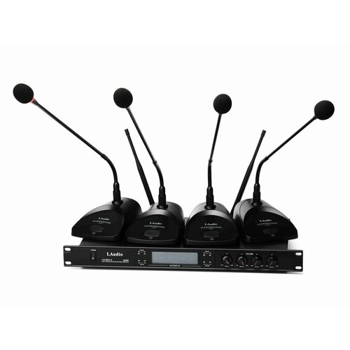 Конференц-система, 4 микрофона, LAudio LS-804-C