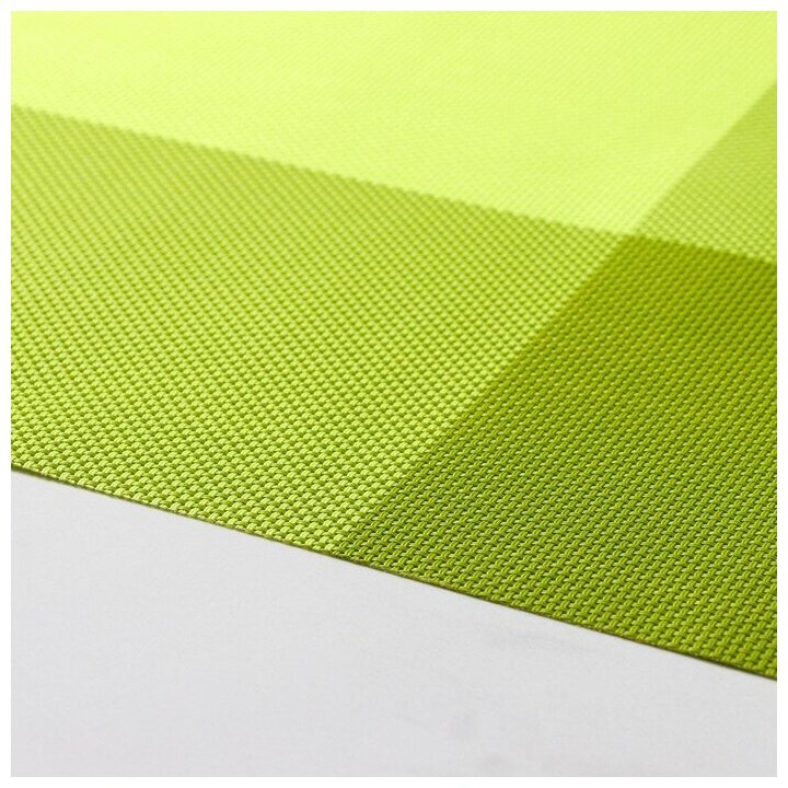 Набор салфеток сервировочных на стол Доляна «Настроение», 4 шт, 45×30 см, цвет зелёный