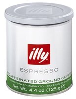 Кофе молотый illy DECAF без кофеина 125 г