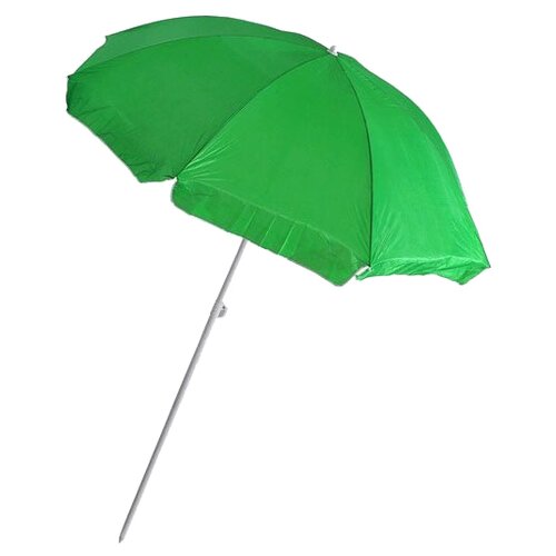 Зонт пляжный Greenhouse с наклоном, полиэстер, зеленый, стальная стойка, 220х220см