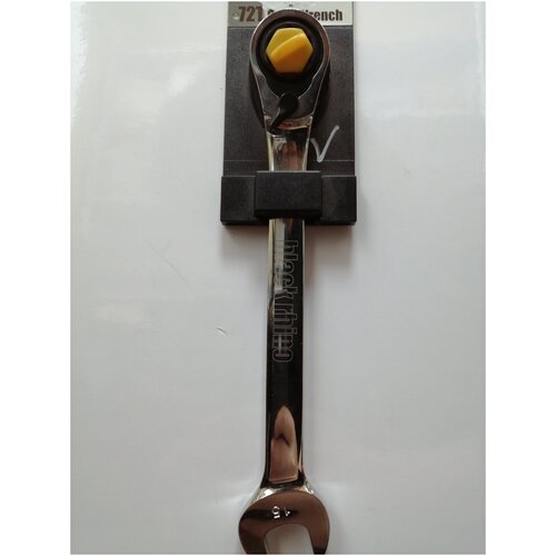 Ключ гаечный комбинированный 15 с храповым механизмом в головке накидного ключа с реверсом Gear Wrench