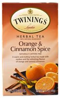 Чай травяной Twinings Orange & cinnamon spice в пакетиках, 20 шт.