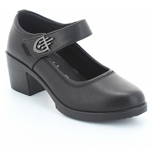 Туфли Baden женские демисезонные, размер 37, цвет черный, артикул DX006-030