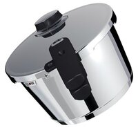 Скороварка Fissler Vitavit Comfort 6 л, серебристый/черный