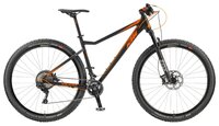 Горный (MTB) велосипед KTM Ultra Team 29.22 (2018) black matt/orange 17" (требует финальной сборки)