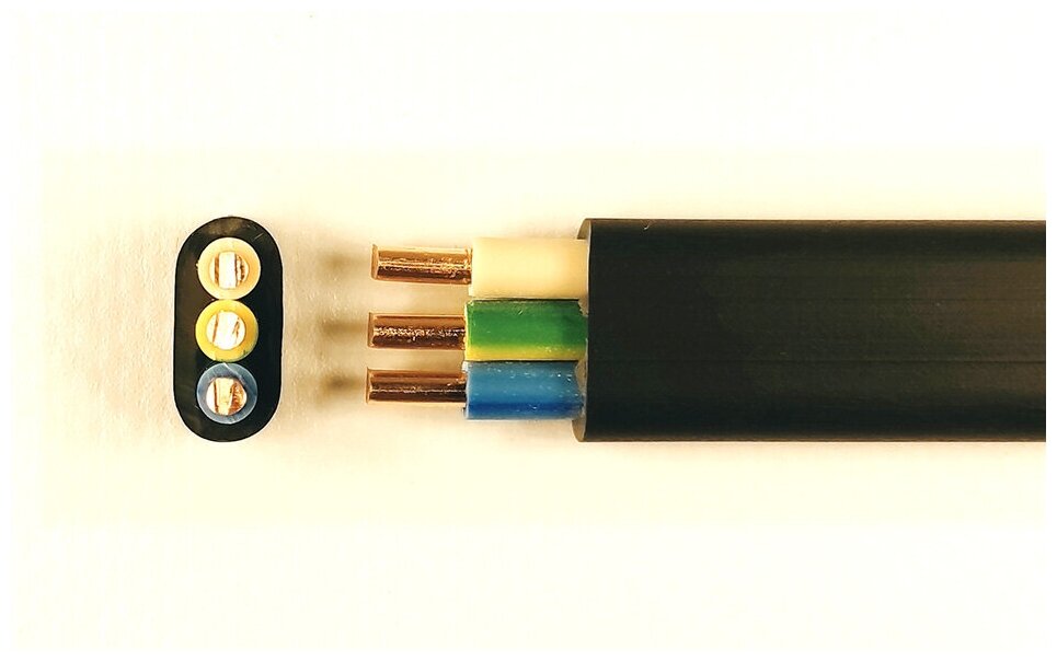 Кабель силовой ВВГ-Пнг(А)-LS 3х4,0ок(N, PE) - 0,66 ГОСТ 31996-2012 (ККЗ) 15м - фотография № 15