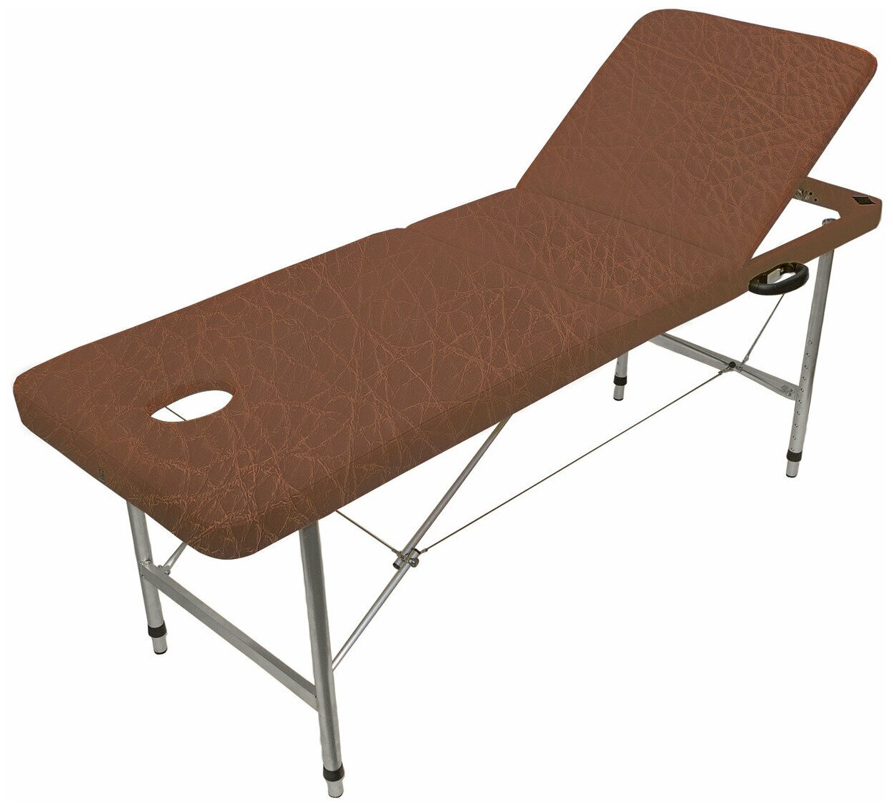 Массажный стол Your Stol трехзонный регулировка, 180х60, шоколадный