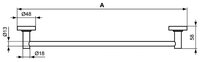 Держатель Ideal STANDARD Iom A9117 хром