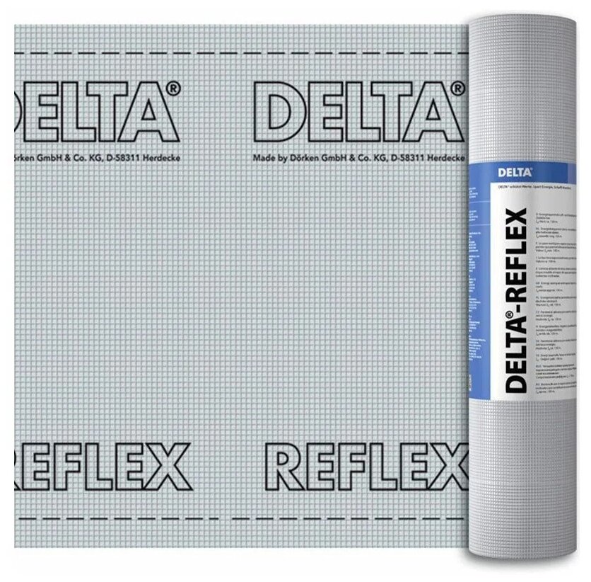 фото Пленка DELTA пароизоляционная Delta-Reflex, 180г/м2
