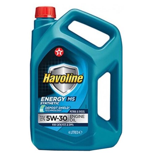 фото Синтетическое моторное масло texaco havoline energy ms 5w-30, 4 л