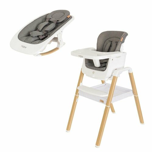 Tutti Bambini Стул для кормления High chair NOVA Complete White/Oak