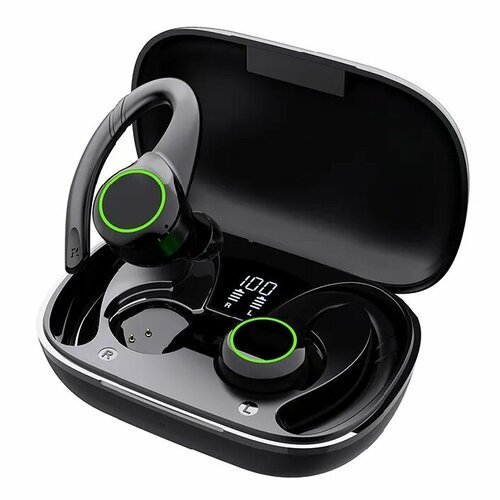 Наушники беспроводные с заушным креплением U5 гарнитура Bluetooth 53 водонепроницаемая спортивные наушники вкладыши с HD микрофоном 227700₽