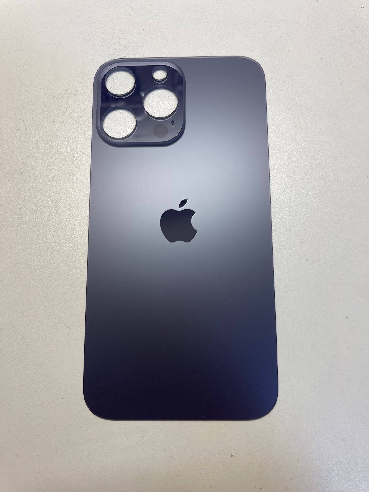 Заднее стекло для iPhone XR в корпусе в стиле iPhone 13PRO/14PRO/15PRO, Фиолетовый, Deep Purple