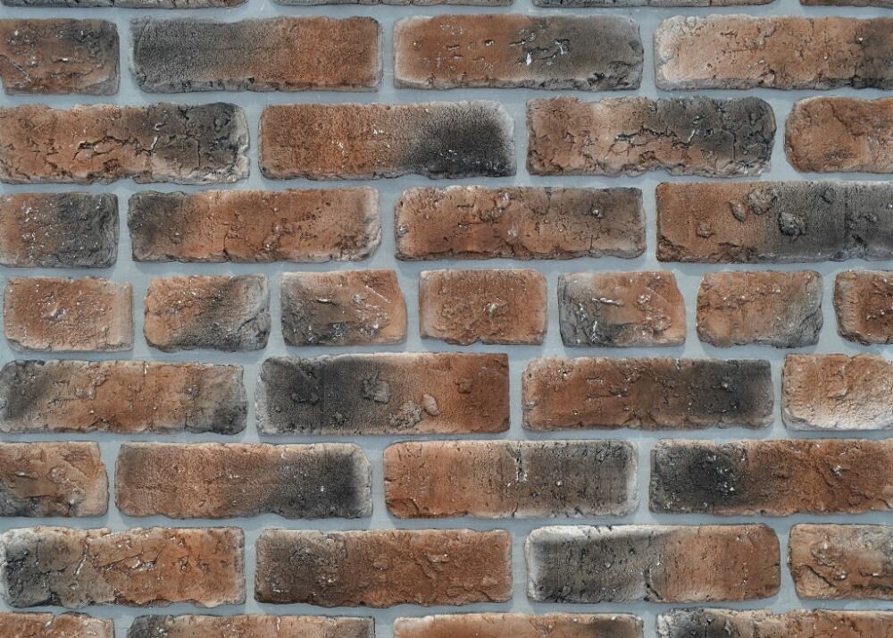 Декоративный Кирпич Русский Камень Выветренный Лофт 3 Артикул 05.30 Ш19.5хВ6 см 1м2.