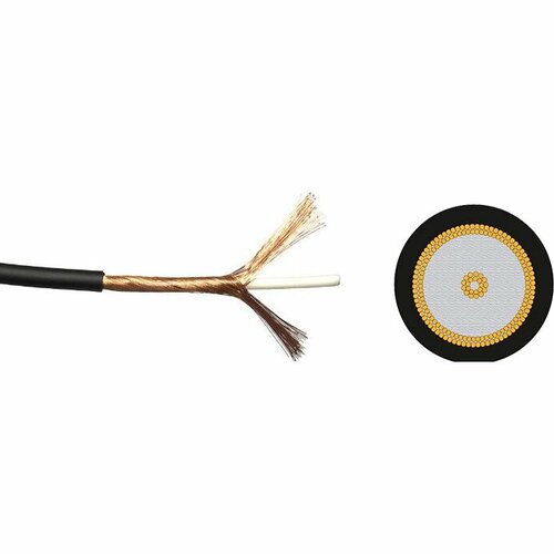 Кабель аудио в нарезку Mogami 2964-00 Black, 1 м