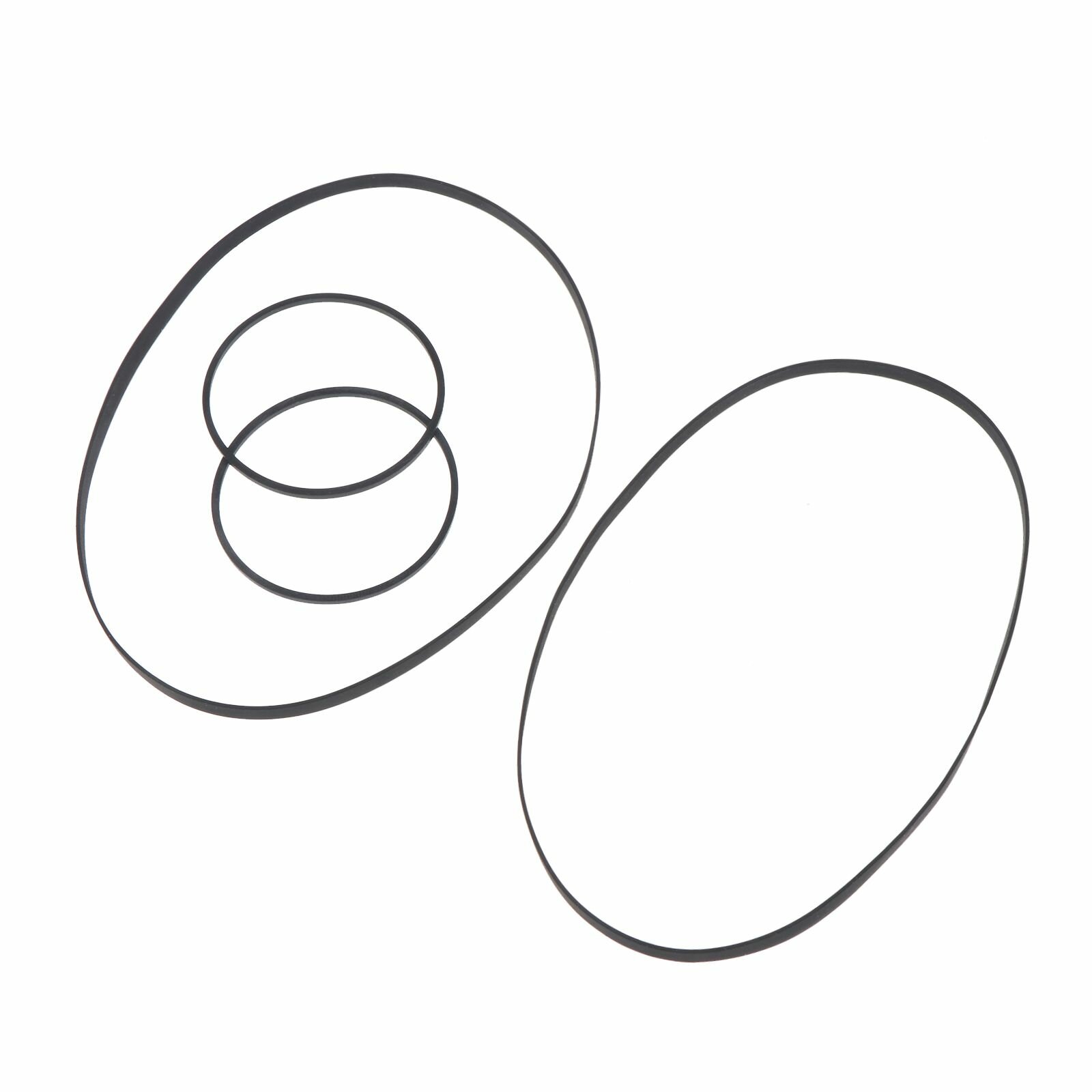 Запасные части для аудиооборудования, Ремни для комбинированной аудиосистемы Sony двойного кассетника - 4 шт, 1 комплект