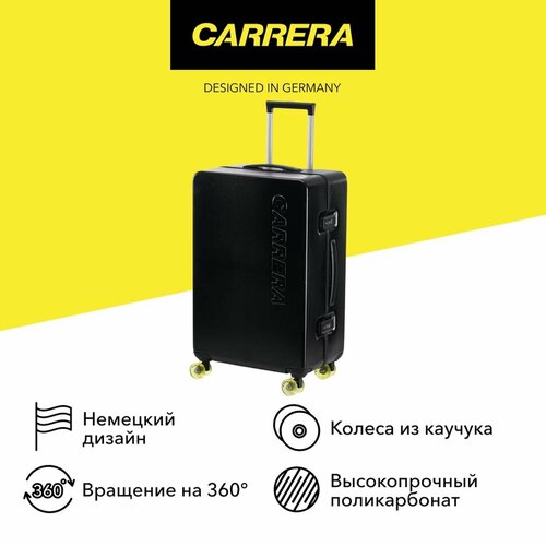 Чемодан Carrera 70 л черныйжелтый 21999₽