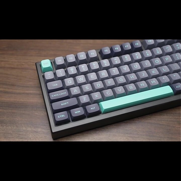 Проводная механическая клавиатура VGN N75 pro, 82 клавиши, ось steam wave оранжевый — фото 1