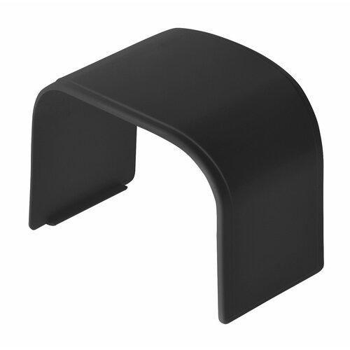 Переходник для кабель-канала Арктика 74х55 мм соединительный черный 450₽