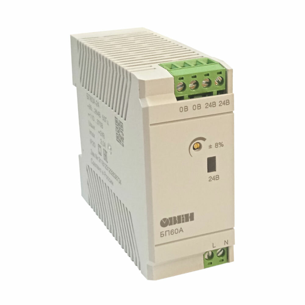 Блок питания овен БП60А-24 — фото 1