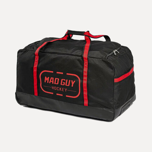 Изображение товара Сумка хоккейная на колесах Mad Guy Strike 2.0 SR 36" черная/красная