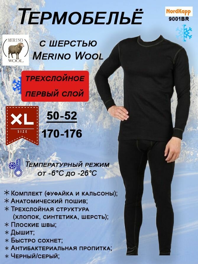 Комплект термобелья NordKapp Весна-лето 2023