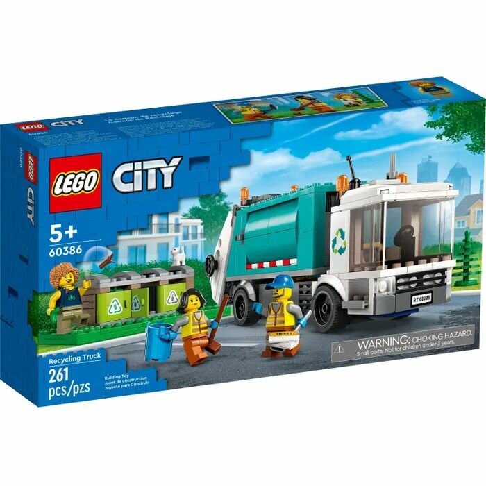 LEGO City Грузовик для переработки отходов