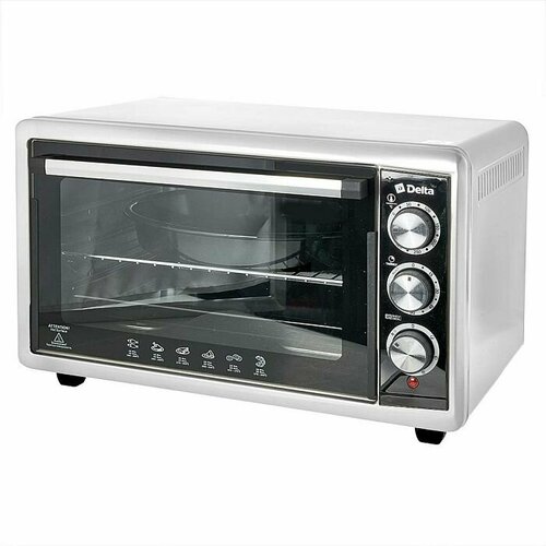 Электродуховка DELTA D-533 55 л 1500 Вт конвекция 6 режимов работы серый 12519₽
