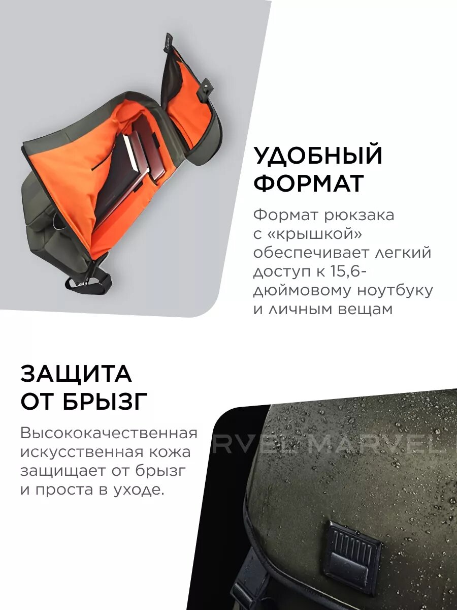 Рюкзак городской для ноутбука и планшета NINETYGO BUSINESS multifunctional backpack, белый, 2в1, со съемной сумкой — фото 1