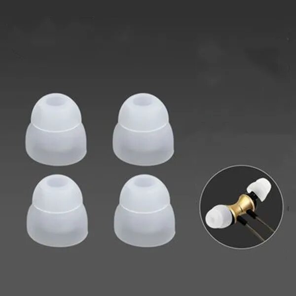 Силиконовые вкладыши для наушников KEITHNICO, 5 пар Clear